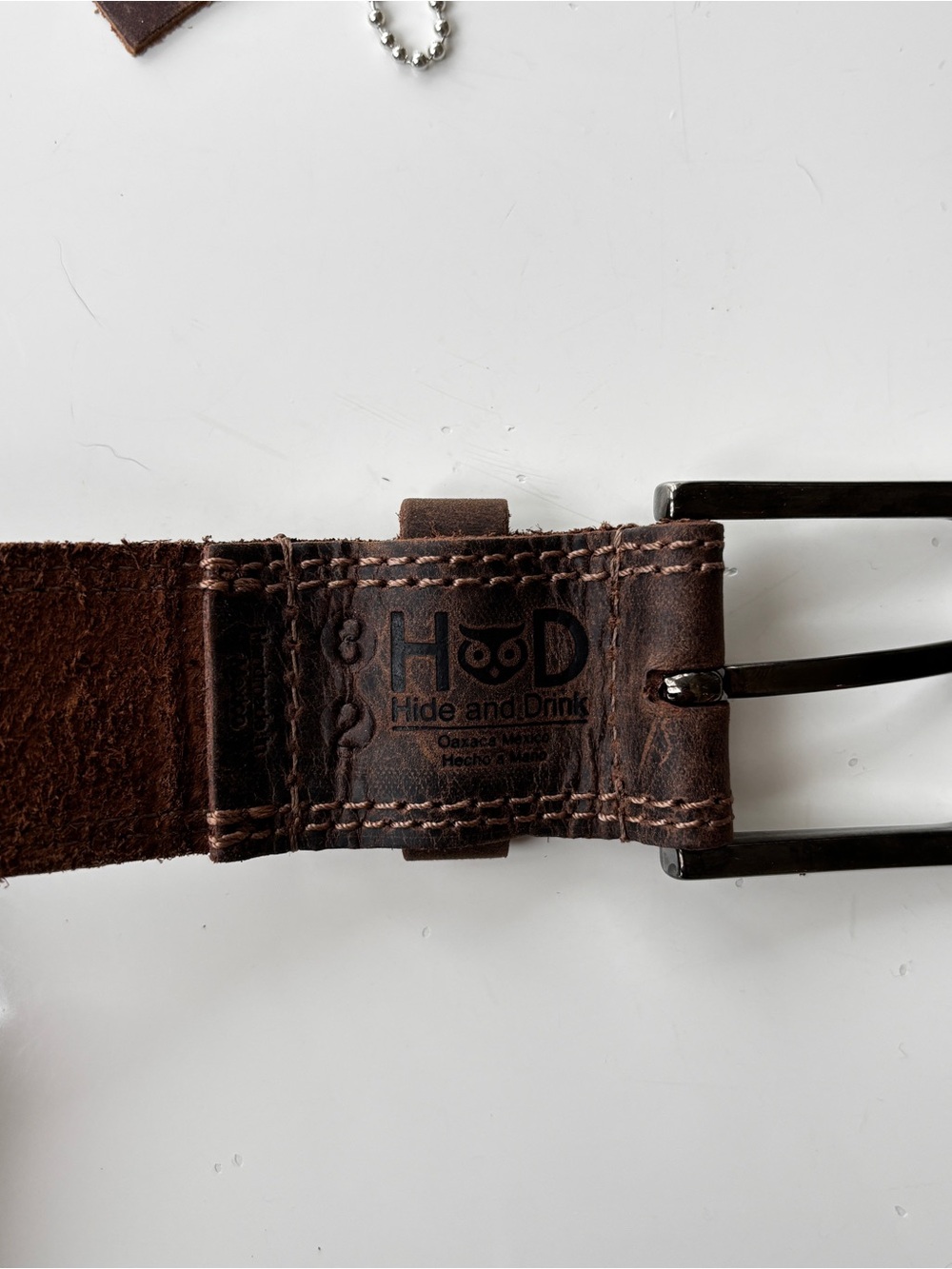 Men’s Brown Leather Belt